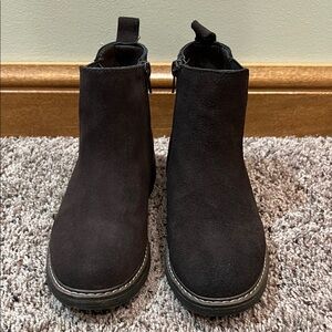 Steve Madden Kids Dark Brown Ankle Boots